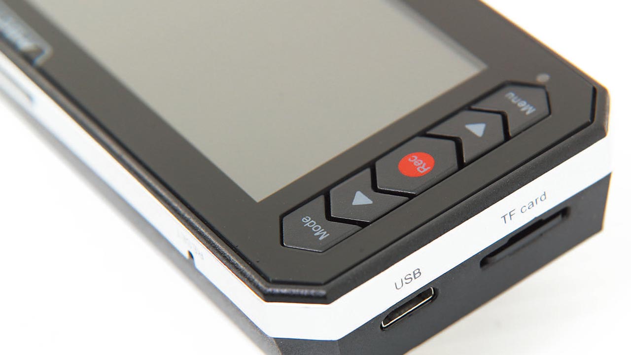 |フルHD1080P高画質映像を前後カメラで記録〈キジマ ドライブレコーダー1080J〉