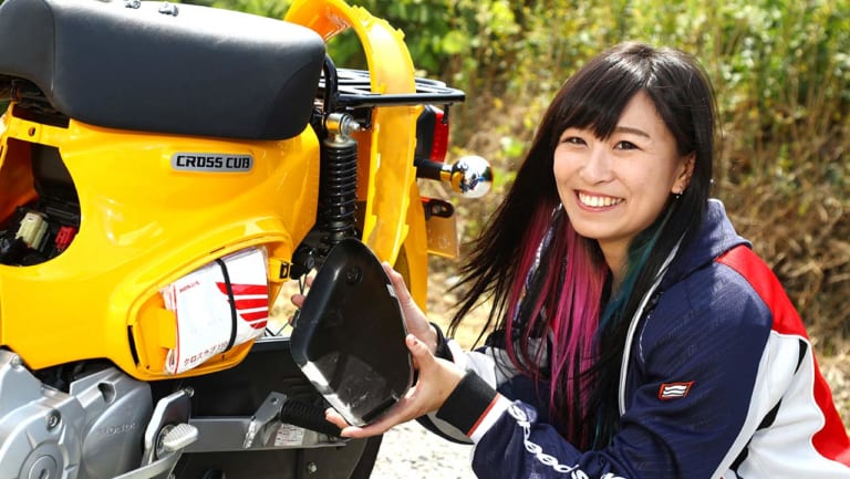 岡崎静夏のホンダ クロスカブ110試乗インプレ〈後編〉|岡崎静夏のホンダ クロスカブ110試乗インプレ〈後編〉【どこに行こう、何しよう】