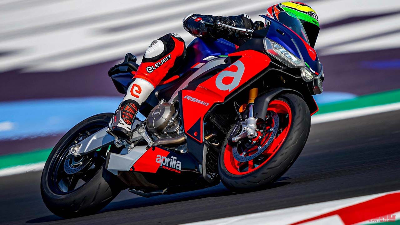 |【100馬力/169kg】こういうのが欲しかった! アプリリアの新型ミドル「RS 660」がミザノで登場