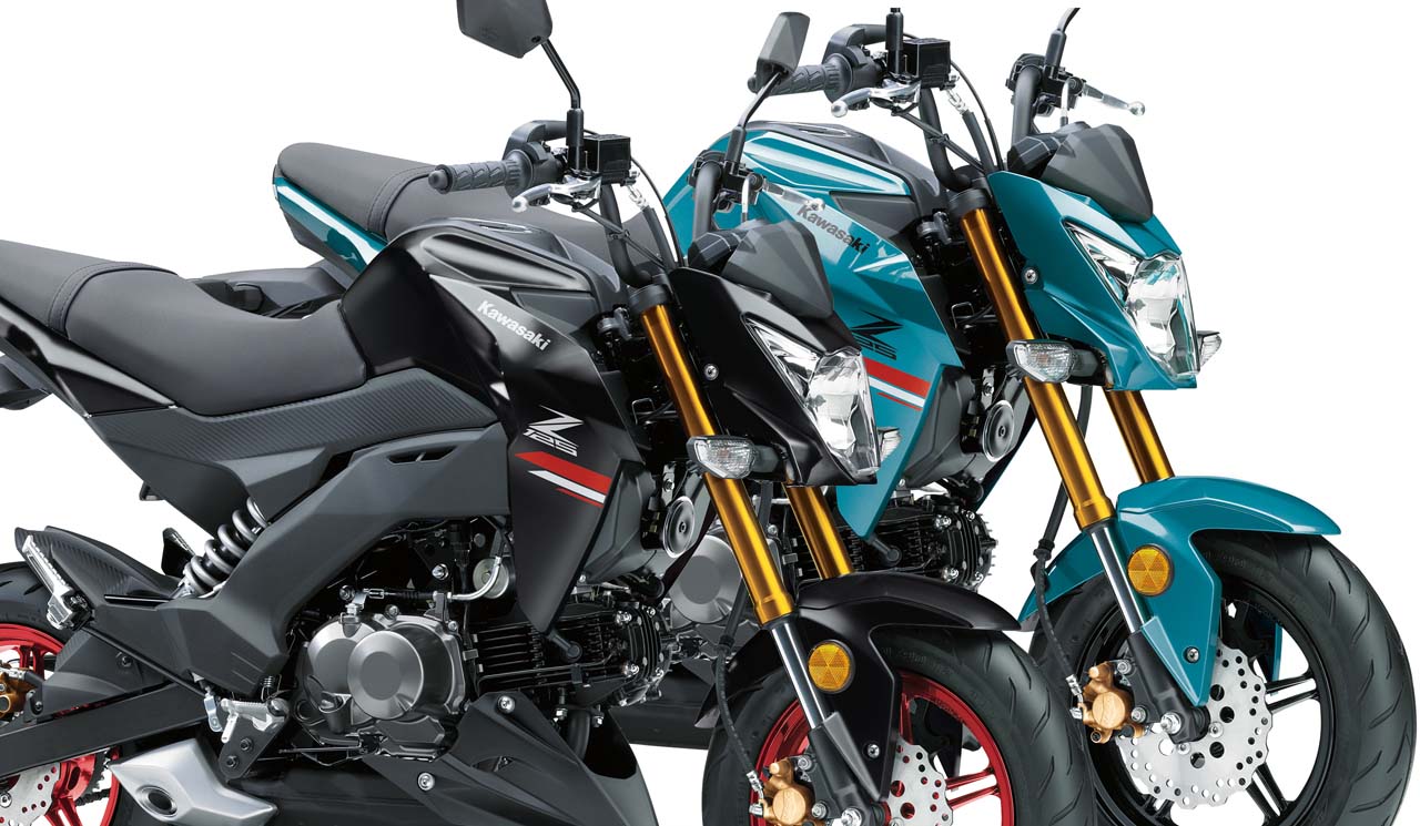 |カワサキ唯一の原付二種「Z125 PRO」2021年ニューカラーで登場! “ティール”が目印で本日10/1発売