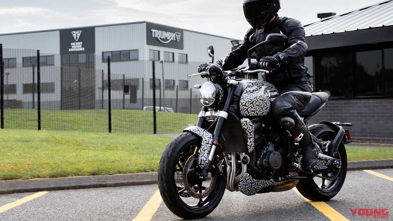 |トライアンフの新型「トライデント(TRIDENT)」が最終テスト段階に!【戦略価格の3気筒】
