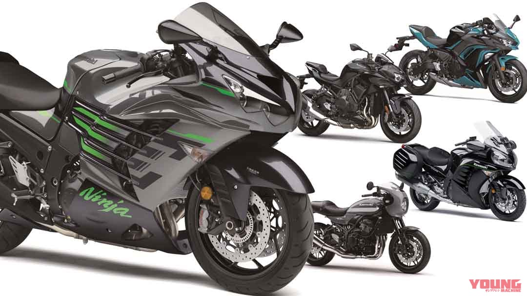 日本ではもう買えないけれど カワサキ ニンジャzx 14r 21年モデル 北米に登場 Webヤングマシン 最新バイク情報