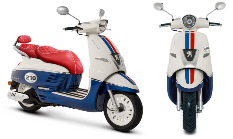 プジョー ジャンゴ125 ABS 210周年リミテッドエディション|プジョー創業210周年! スクーター「ジャンゴ125 ABS」にリミテッドエディション登場