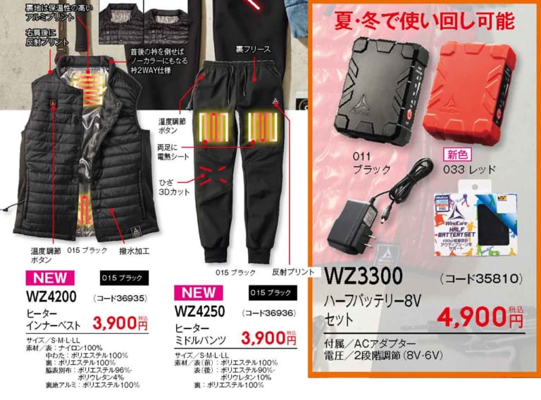 ワークマン2020秋冬カタログ|ワークマンが2020秋冬カタログ発表、バイク用に使えそうなのは?【電熱ベスト&パンツも登場】