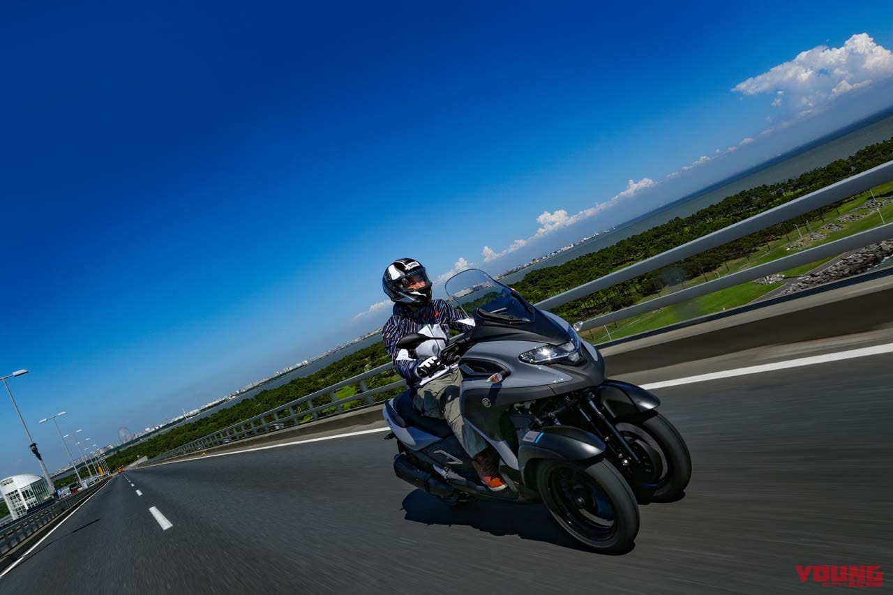 ヤマハ トリシティ300|ヤマハ新3輪「トリシティ300」試乗インプレション&スタンディングアシストを試してみた