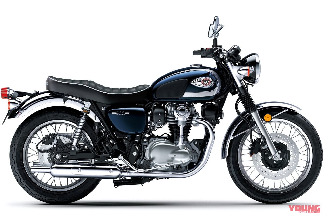 カワサキ W800|刺さる色使いに刷新! カワサキ「W800」シリーズに’21ニューカラー登場、シックな’20から一転