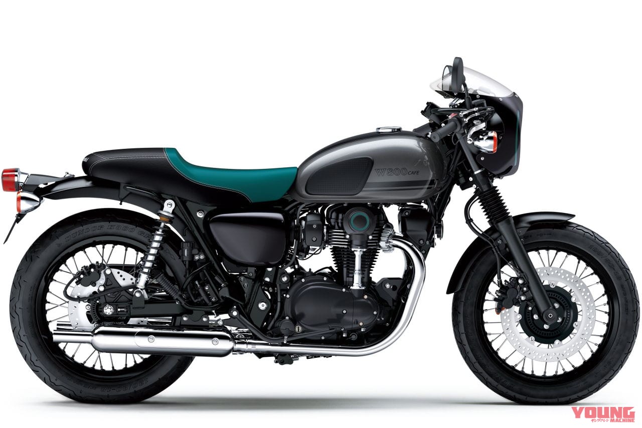 カワサキW800カフェ|刺さる色使いに刷新! カワサキ「W800」シリーズに’21ニューカラー登場、シックな’20から一転