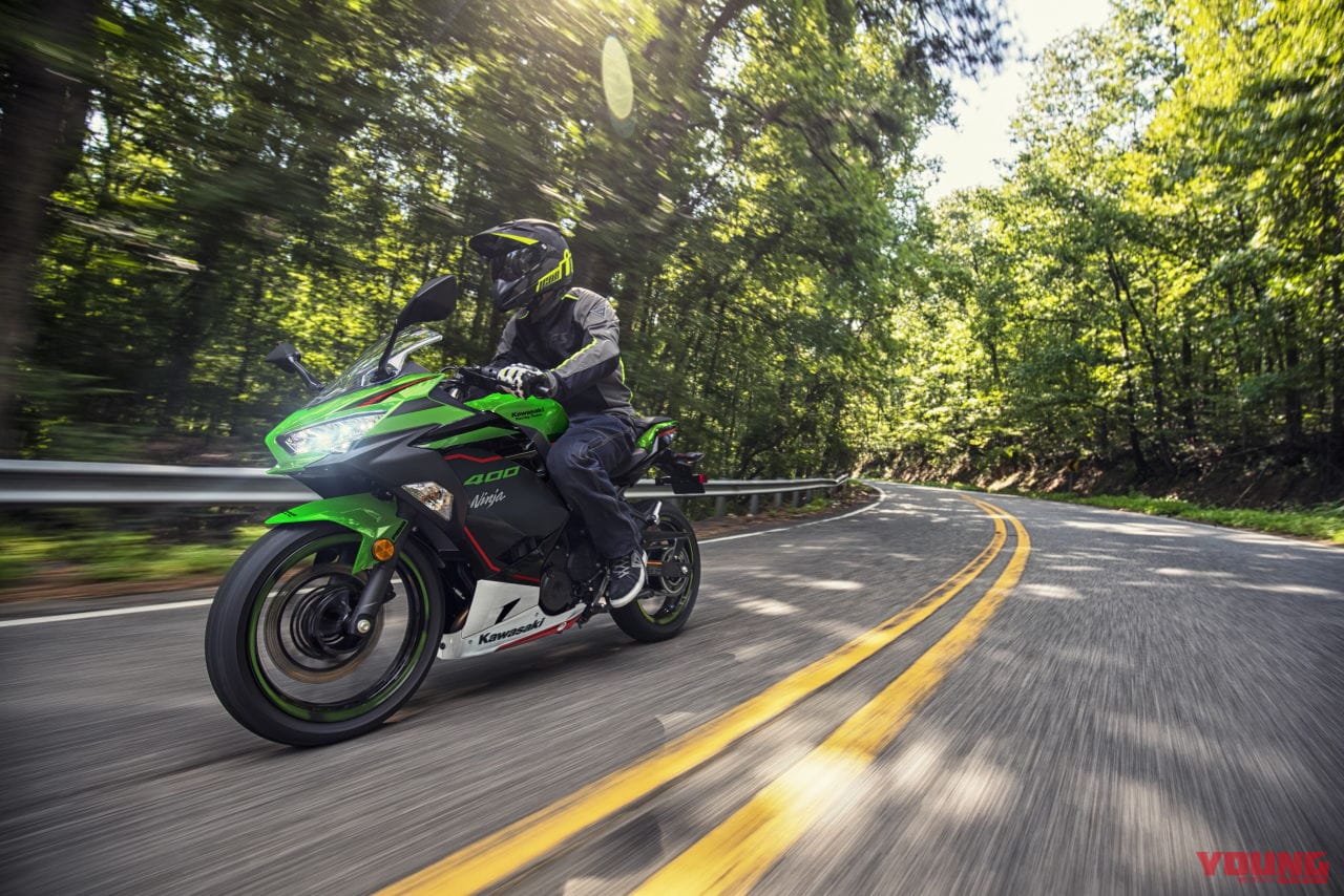 カワサキ ニンジャ400|新種の青緑が登場! カワサキ「ニンジャ400」が2021型ニューカラー&グラフィックで本日10/1発売