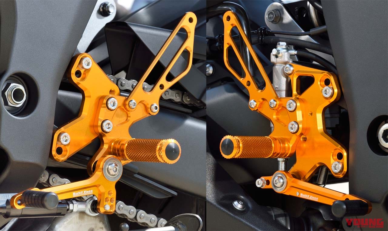 |ベビーフェイス ニンジャ1000SXカスタム【定番パーツで機能性/快適性を向上】