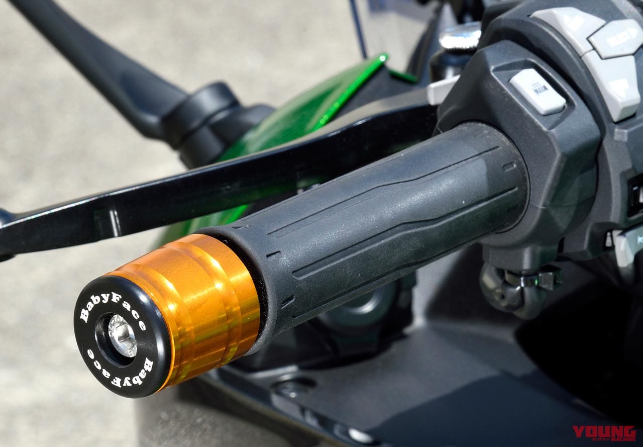 |ベビーフェイス ニンジャ1000SXカスタム【定番パーツで機能性/快適性を向上】