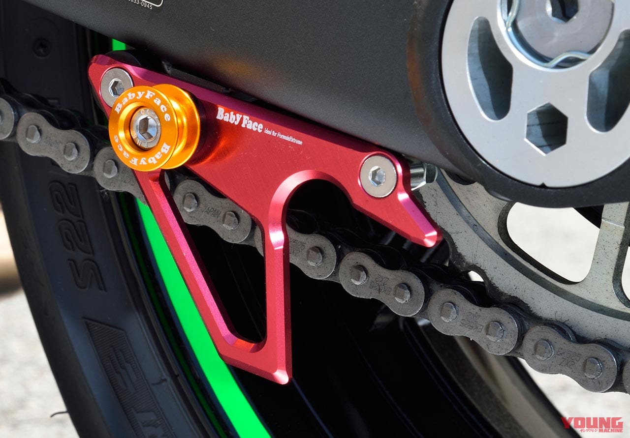 |ベビーフェイス ニンジャ1000SXカスタム【定番パーツで機能性/快適性を向上】