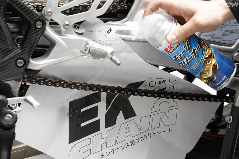 EKメン オイルセット/グリースセット|EKブランドの新チェーンクリーナー&チェーンルブでシールチェーンの定期メンテナンスを