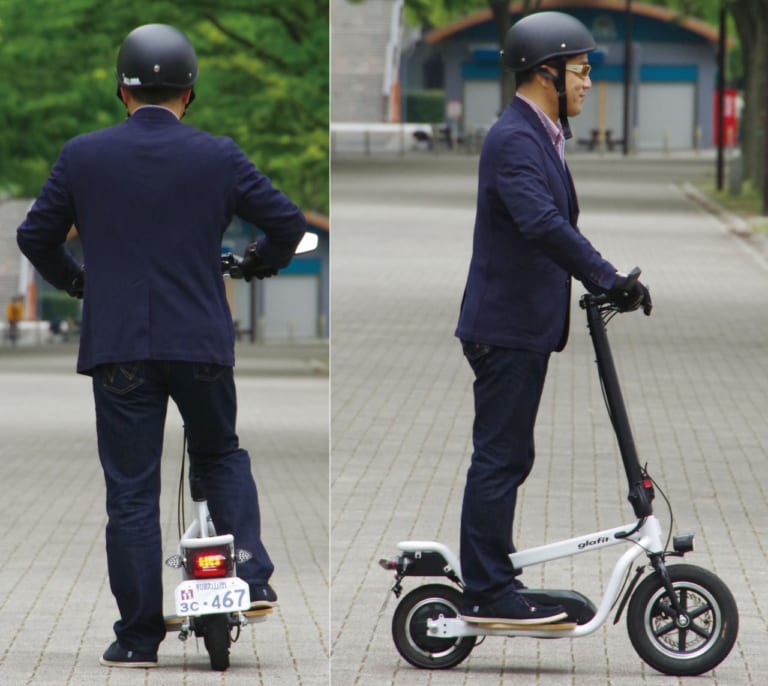 電動スクーター グラフィット クロススクーター ロム 近藤スパ太郎試乗|立ち乗り電動スクーター「クロススクーター ロム」試乗レポート【チョイ乗りが楽しい原付】