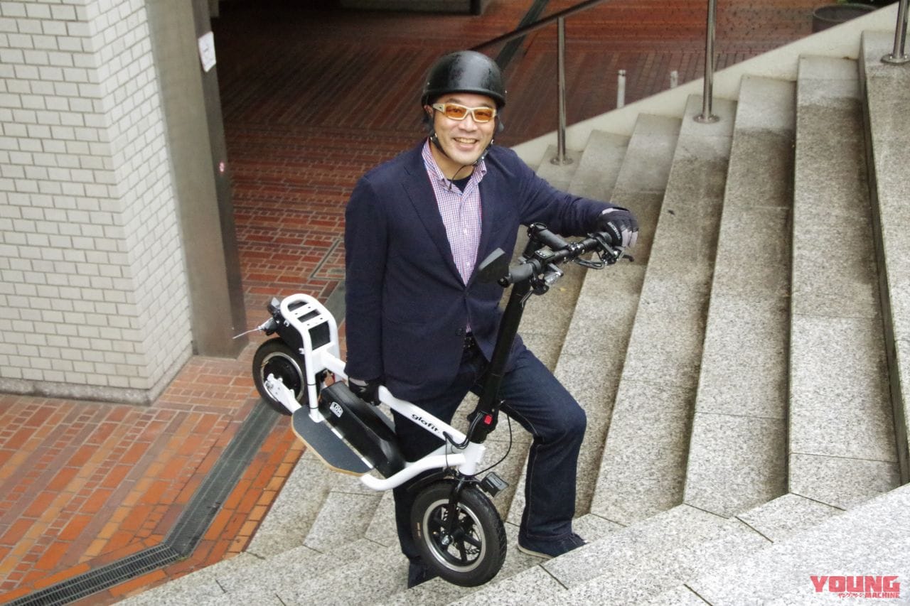 |立ち乗り電動スクーター「クロススクーター ロム」試乗レポート【チョイ乗りが楽しい原付】