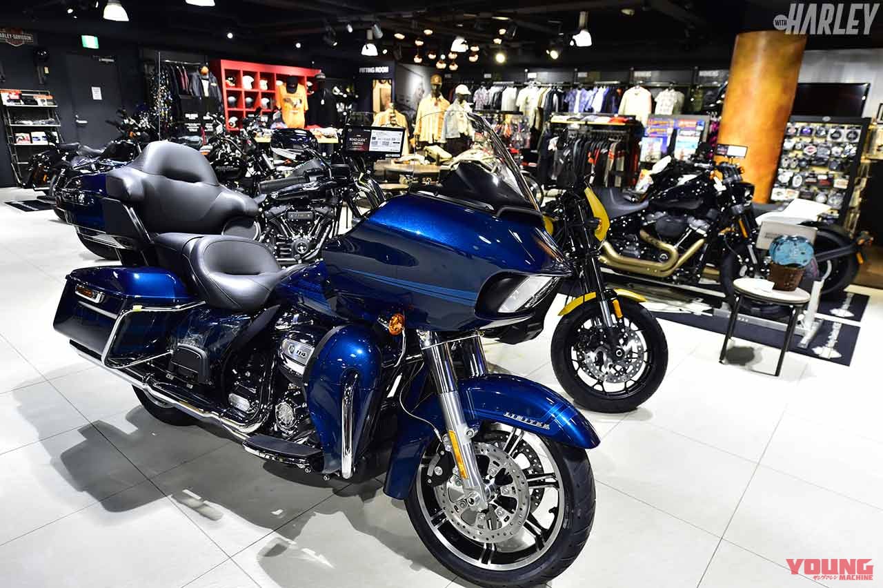 |ショッピングモールの中に店を構えるH-D正規ディーラー〈ハーレーダビッドソン神戸〉