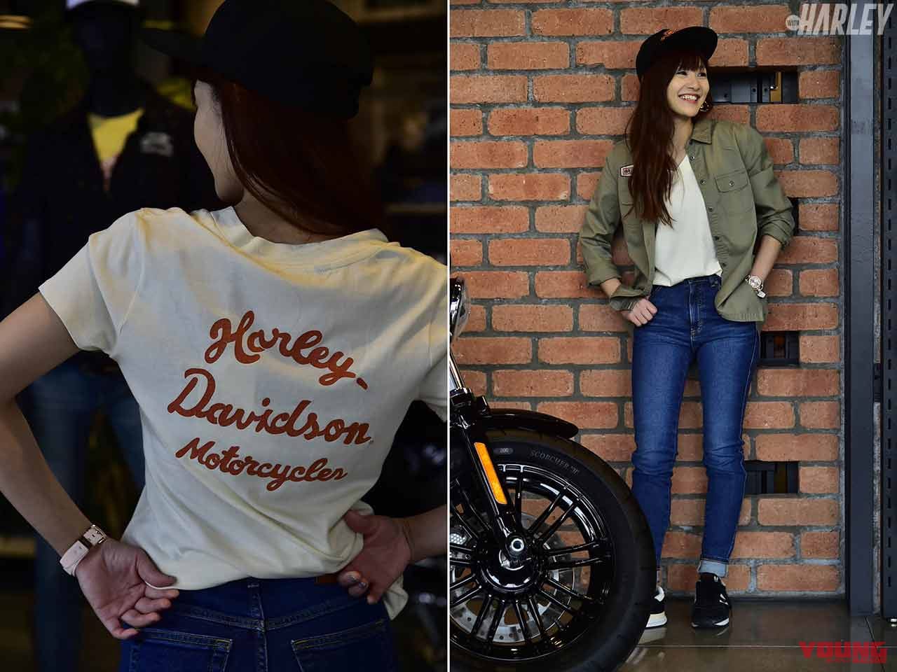 ハーレーダビッドソンはファッションもまた楽し H D埼玉花園おすすめコーディネート Webヤングマシン 最新バイク情報