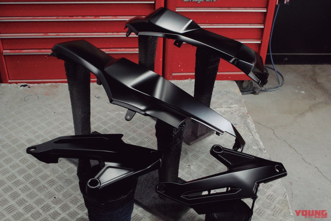 |YMラボ ADV150ラリーカスタムプロジェクト#6【ボディをパールホワイトペイント】