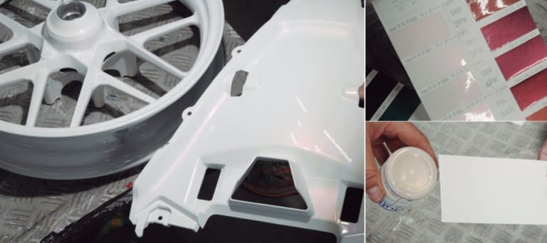 YMラボ ADV150ラリーカスタムプロジェクト#6【ボディをパールホワイトペイント】|YMラボ ADV150ラリーカスタムプロジェクト#6【ボディをパールホワイトペイント】