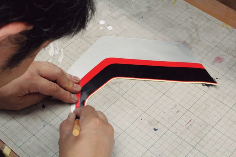 YMラボ ADV150ラリーカスタムプロジェクト〈グラフィック工程|ドリーム商會〉|YMラボ ADV150ラリーカスタムプロジェクト#7【グラフィックはペイント&デカール】