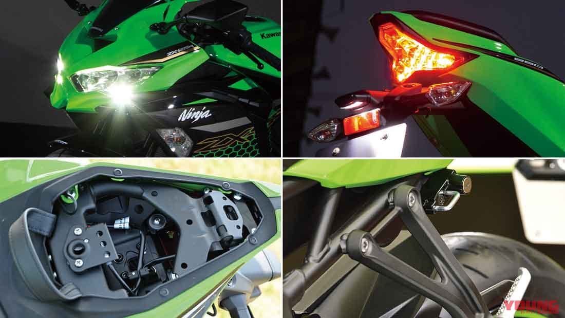 Kawasaki ZX-25R SE 純正オプションクイックシフター