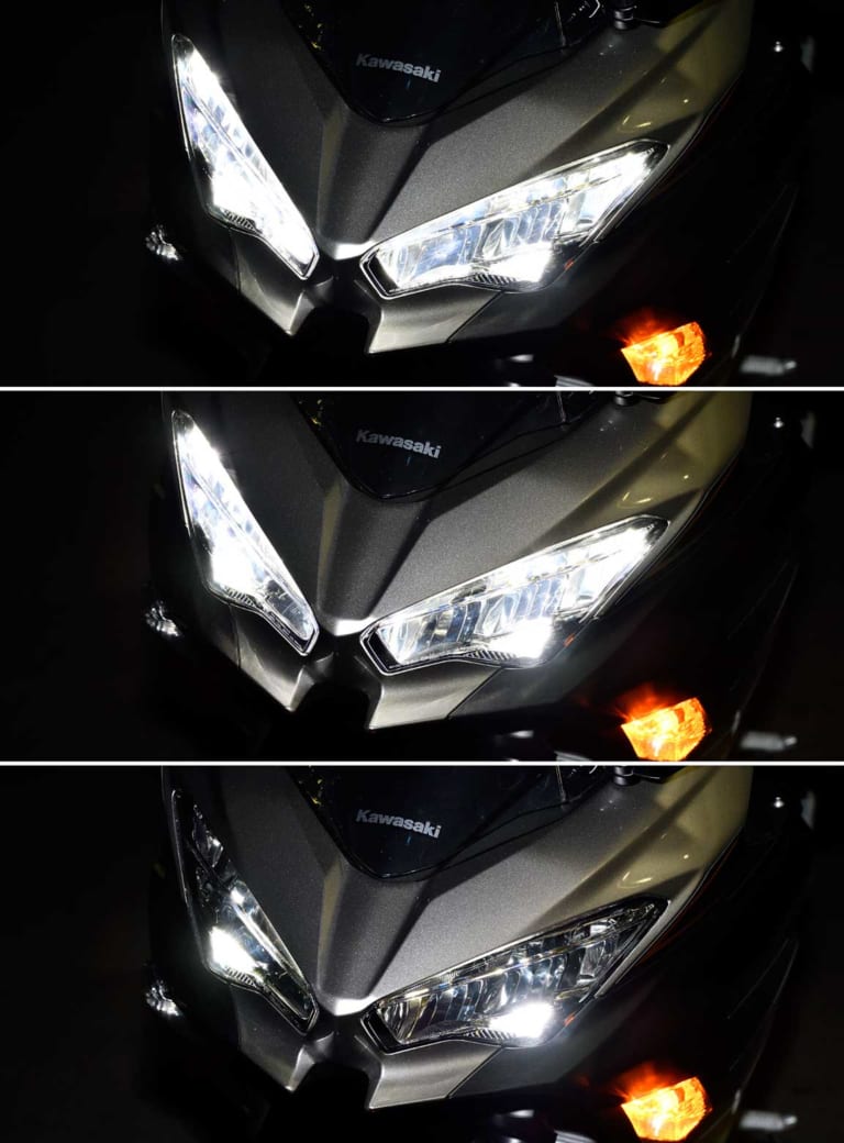 ニンジャZX-25Rは街乗り&ツーリングにも対応する実用的ユーティリティを兼備|ニンジャZX-25Rは街乗り&ツーリングにも対応する実用的ユーティリティを兼備