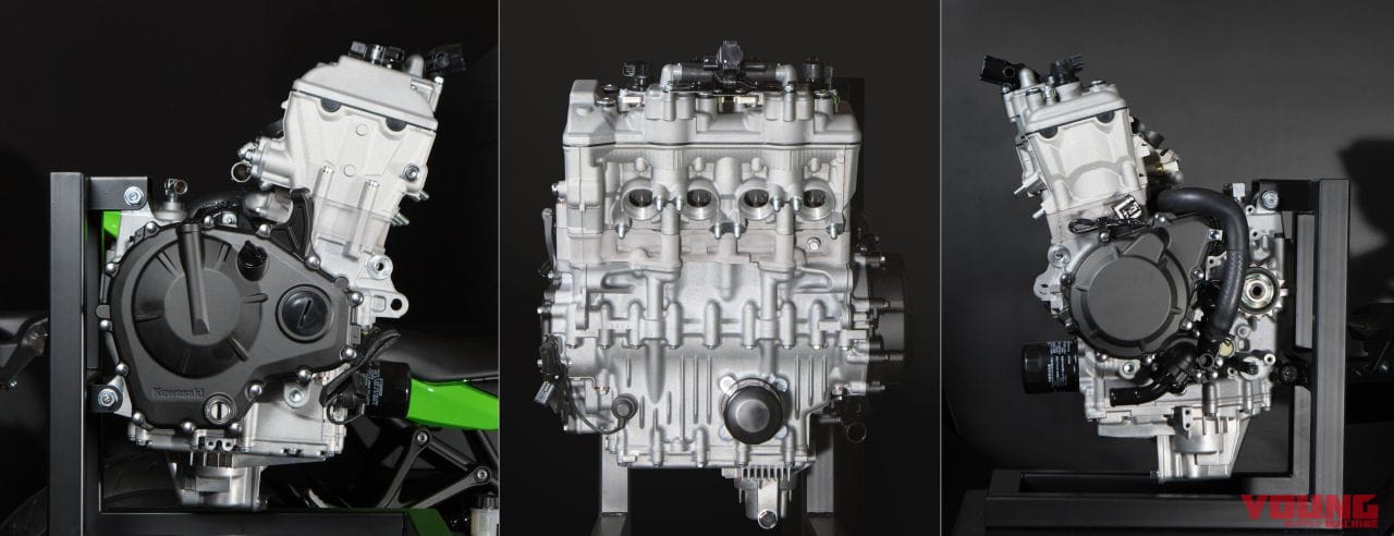 カワサキ ニンジャZX-25R|ニンジャZX-25R 官能スクリーミング直4エンジンはクラス最強45ps/ラムエア46ps