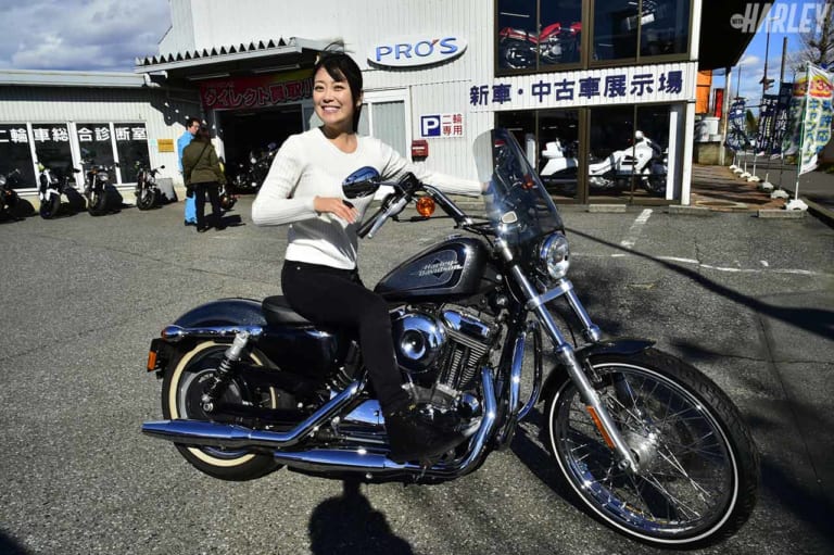 国友愛佳:レッドバロンでハーレーダビッドソンを購入|レッドバロンでハーレーダビッドソン購入大作戦【愛佳&朱香が安心して購入できた理由】