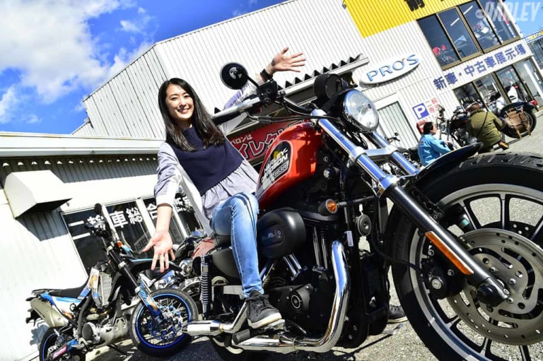 朱香:レッドバロンでハーレーダビッドソンを購入|レッドバロンでハーレーダビッドソン購入大作戦【愛佳&朱香が安心して購入できた理由】