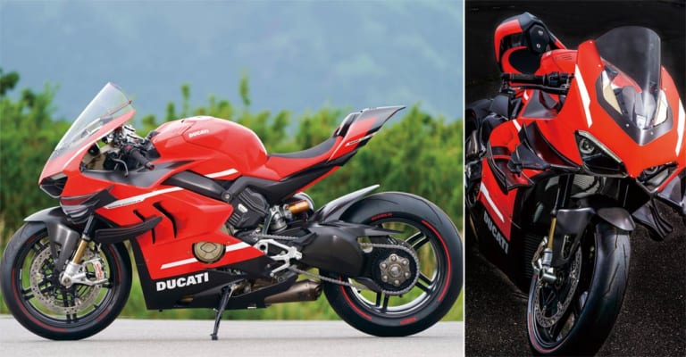 ドゥカティ スーパーレッジェーラV4 実車チェック【驚異の乾燥重量159kg!】|ドゥカティ スーパーレッジェーラV4 実車チェック【驚異の乾燥重量159kg!】