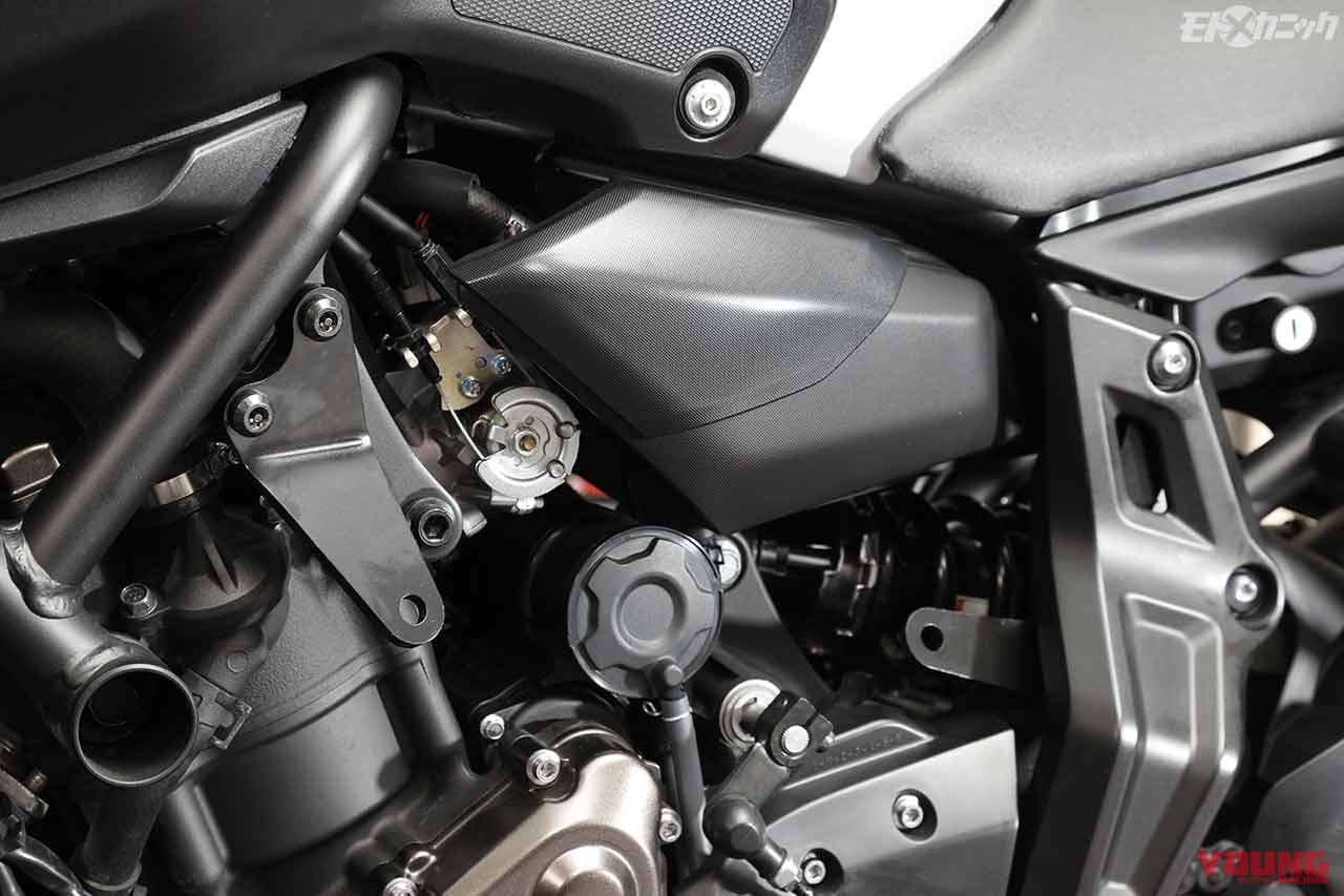 |フレームの変形や振動を抑制するパフォーマンスダンパーで快適性アップ〈ワイズギア〉