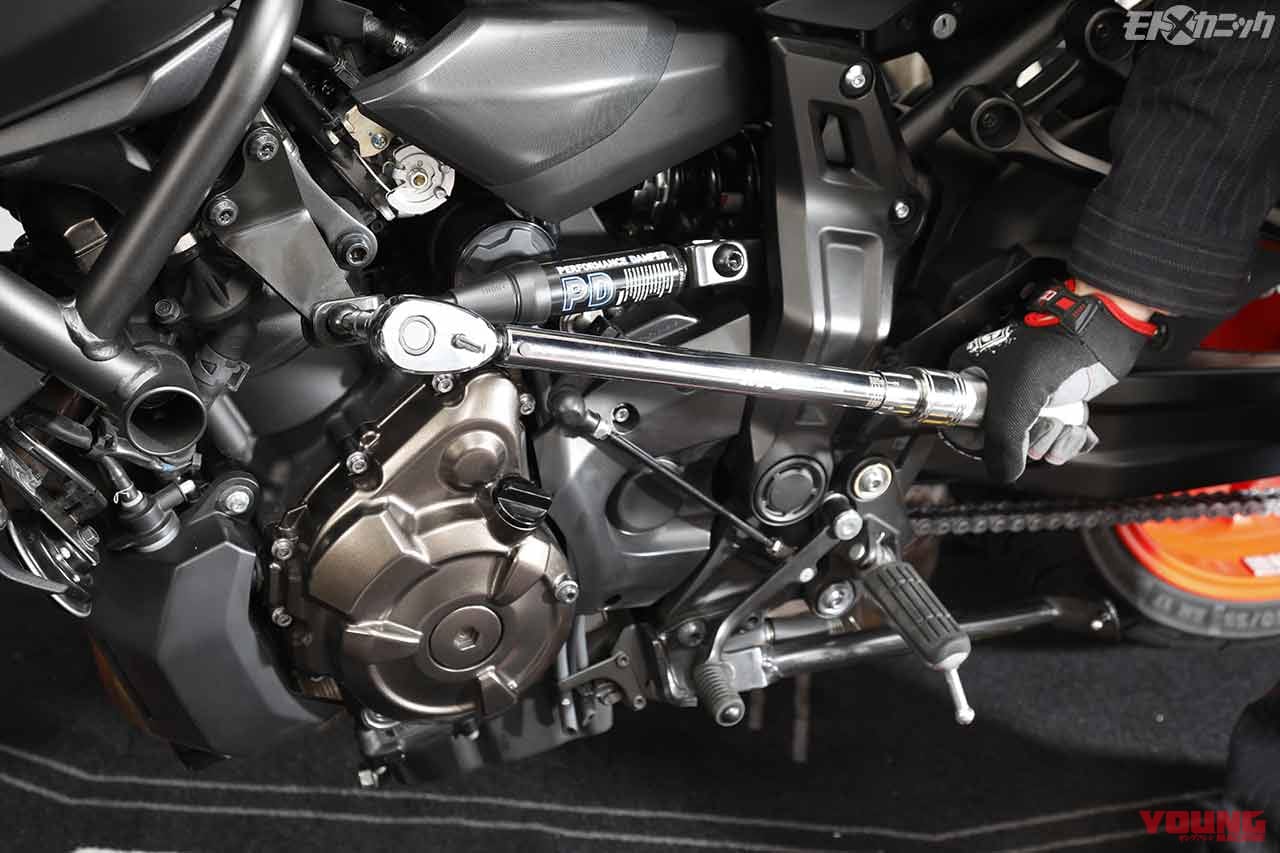 |フレームの変形や振動を抑制するパフォーマンスダンパーで快適性アップ〈ワイズギア〉