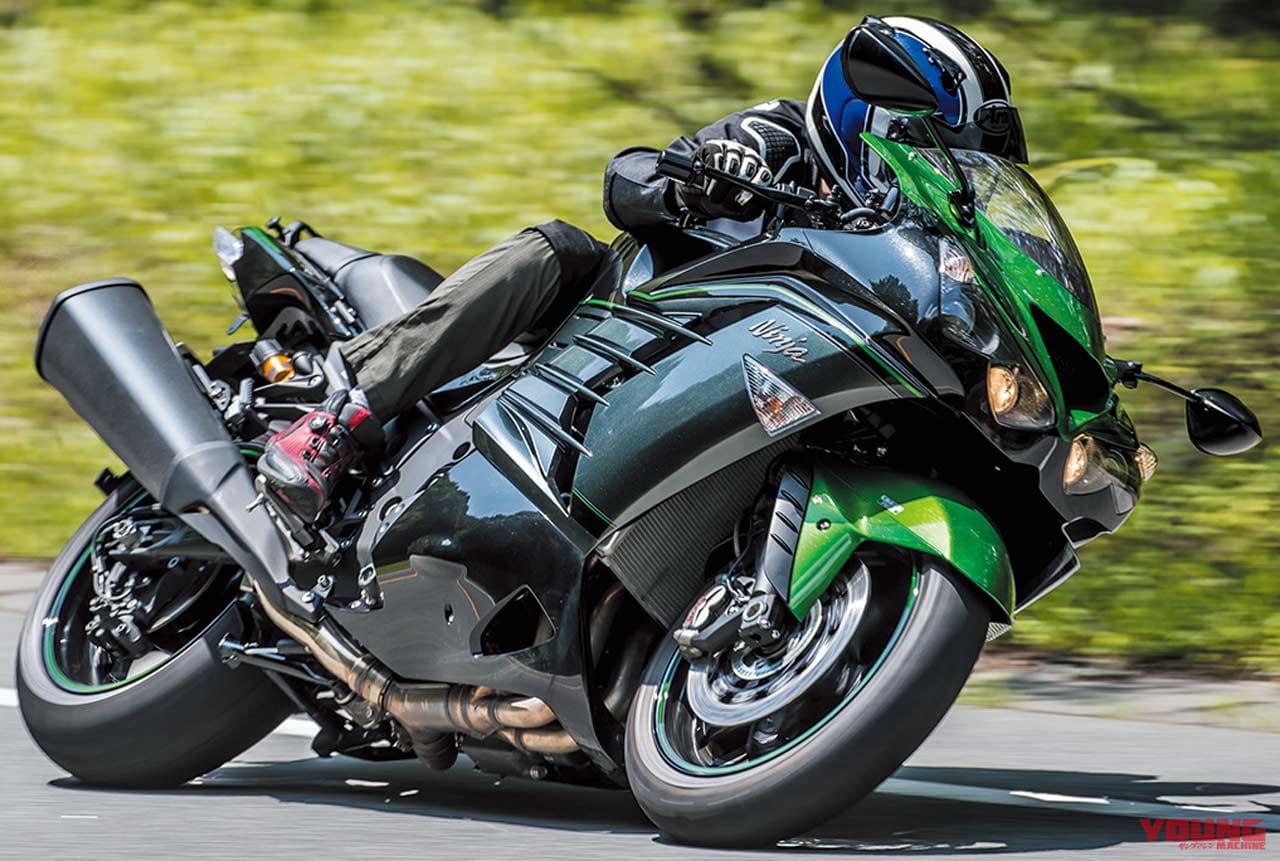 カワサキ Ninja ZX-14R|ヤングマシン歴代実測加速タイムベストテン【新型CBR1000RR-R強し!】