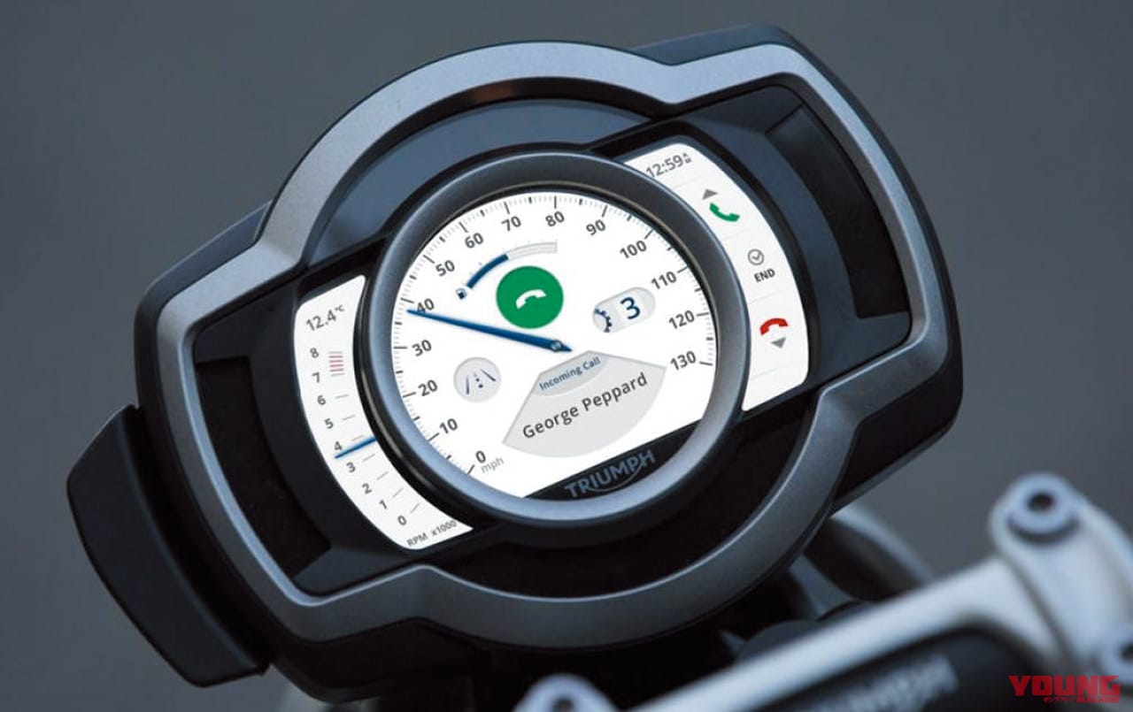トライアンフ スクランブラー1200XC/XE|独断と偏見で選んだ”カッコいいメーター”ベストテン【唯一無二の独自インターフェイス】