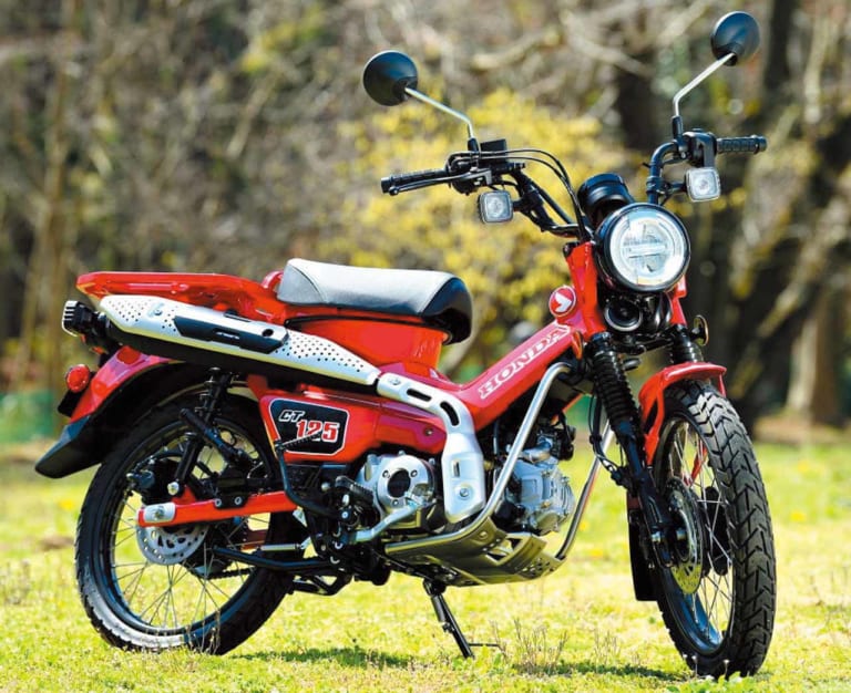ホンダ CT125ハンターカブ|’20モデル スペックベストテン〈燃費編〉【カブファミリーはじめホンダが上位独占】