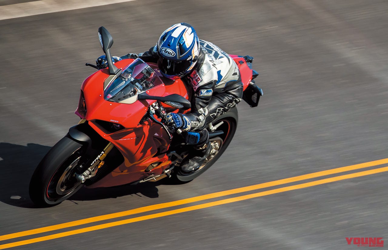 ドゥカティ パニガーレV4S|ヤングマシン歴代実測最高速ベストテン【21年間破られぬハヤブサの金字塔】