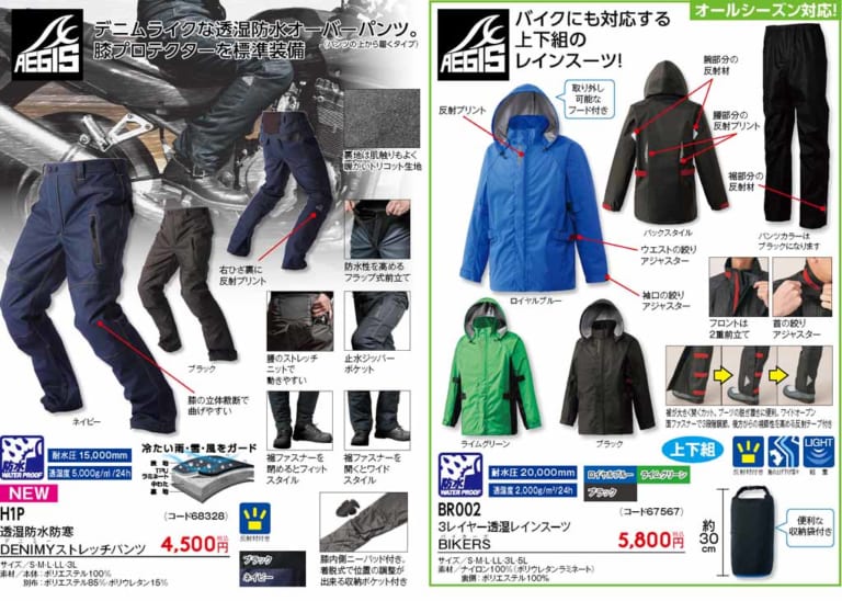 ワークマン2020秋冬カタログ|ワークマンが2020秋冬カタログ発表、バイク用に使えそうなのは?【電熱ベスト&パンツも登場】
