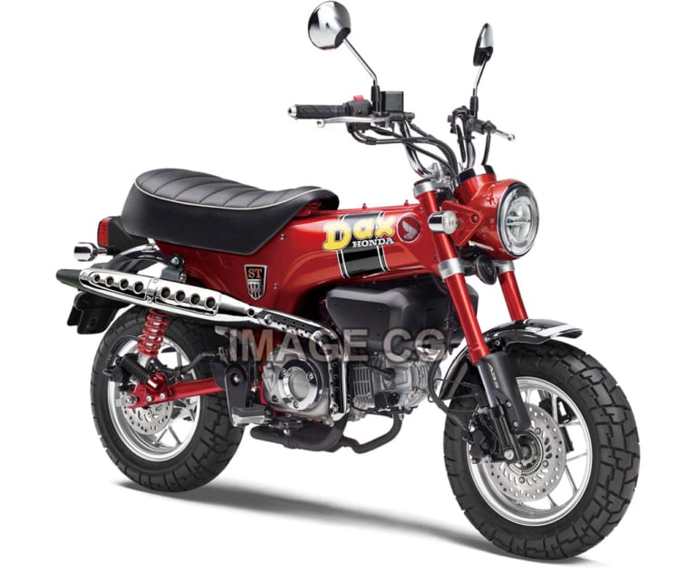 ホンダ ダックス125 イメージCG|レジャーバイク&スクーターの未来はホンダが切り拓く?!【バイク新車近未来予想】