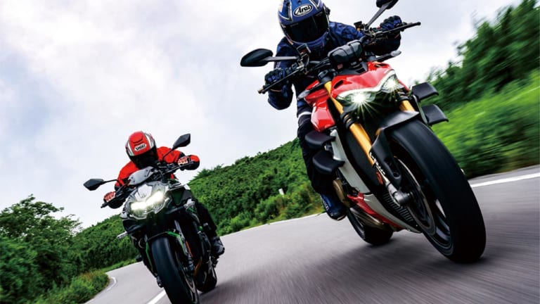 ドゥカティ ストリートファイターV4S公道試乗インプレ【カワサキZ H2と比較】|ドゥカティ ストリートファイターV4S公道試乗インプレ【カワサキZ H2と比較|前編】