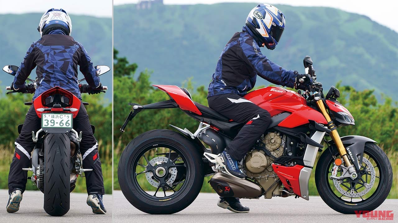 ドゥカティ ストリートファイターV4S|ドゥカティ ストリートファイターV4S公道試乗インプレ【カワサキZ H2と比較|前編】
