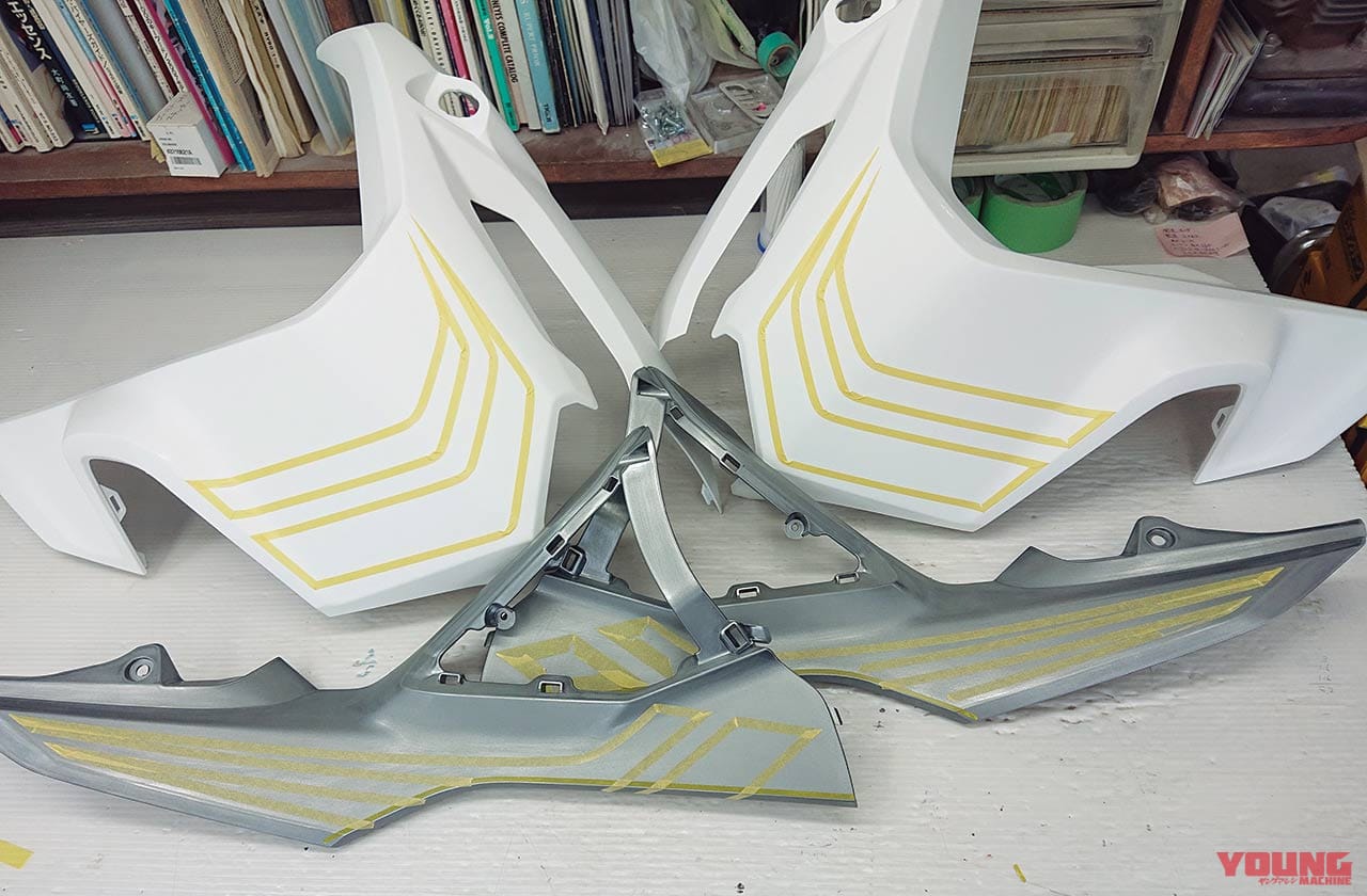 |YMラボ ADV150ラリーカスタムプロジェクト#7【グラフィックはペイント&デカール】