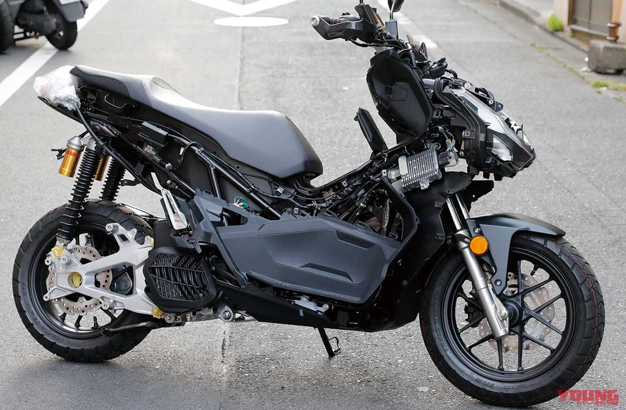 |YMラボ ADV150ラリーカスタムプロジェクト#8【ペイント済みパーツの装着は慎重に】