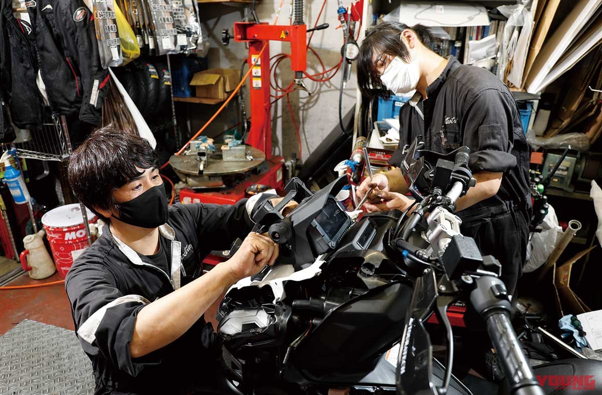 |YMラボ ADV150ラリーカスタムプロジェクト#8【ペイント済みパーツの装着は慎重に】