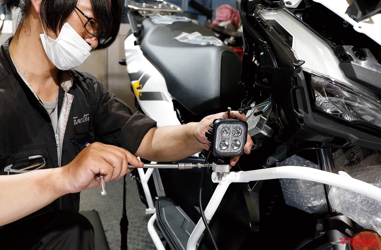 |YMラボ ADV150ラリーカスタムプロジェクト#8【ペイント済みパーツの装着は慎重に】