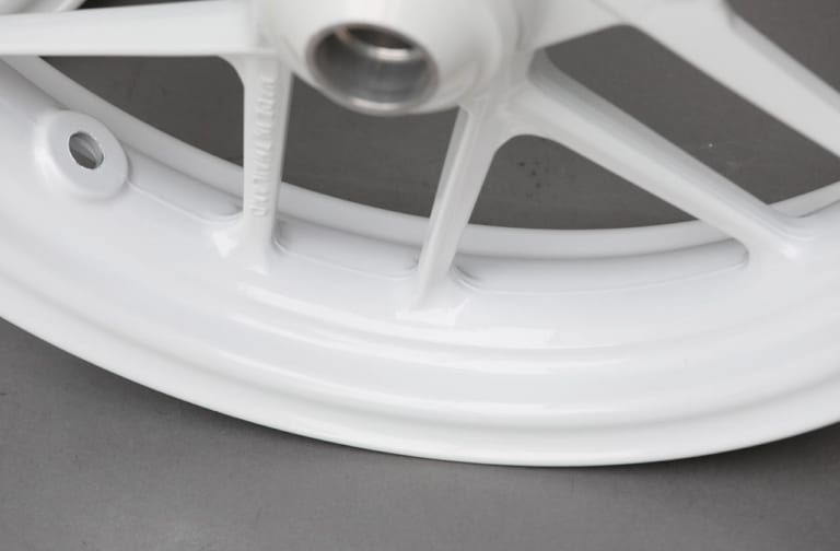 カーベックでYMラボADV150ラリーカスタムをパウダーコート|YMラボ ADV150ラリーカスタムプロジェクト#5【ホイールとガードをパウダーコート】