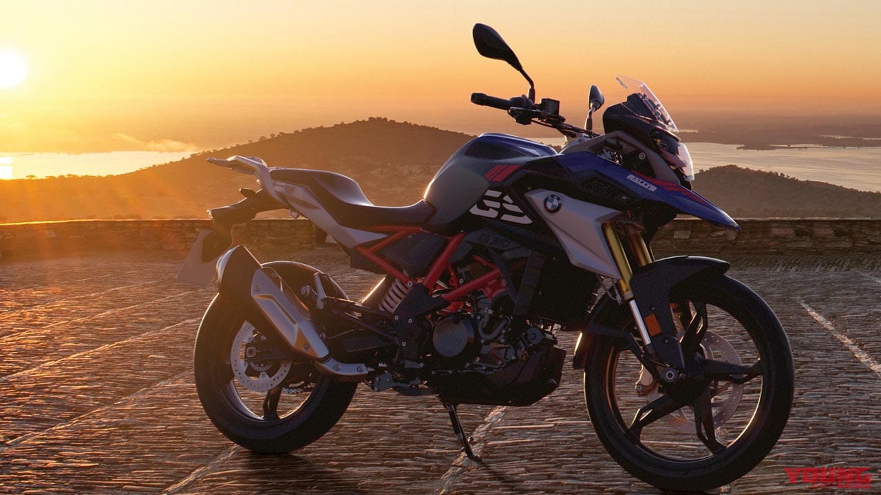 |BMW新型「G310GS」発表! 鋭い眼光のLEDライト、ユーロ5対応に加えて使い勝手向上も