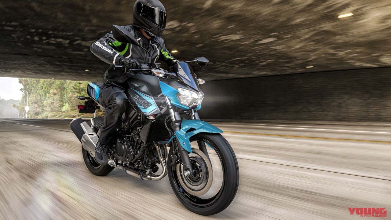 カワサキ Z250 の21年カラー登場 独特な青緑 黒と赤 黒で価格は据え置き Webヤングマシン 最新バイク情報 カワサキ Z250 の21年カラー登場 独特な青緑 黒と赤 黒で価格は据え置き Webヤングマシン 最新バイク情報