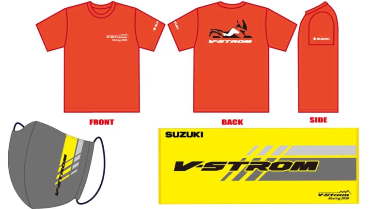 Vストロームミーティング2020 イベントオリジナルグッズ|スズキ「Vストロームミーティング2020 イベントオリジナルグッズ」予約受注開始!