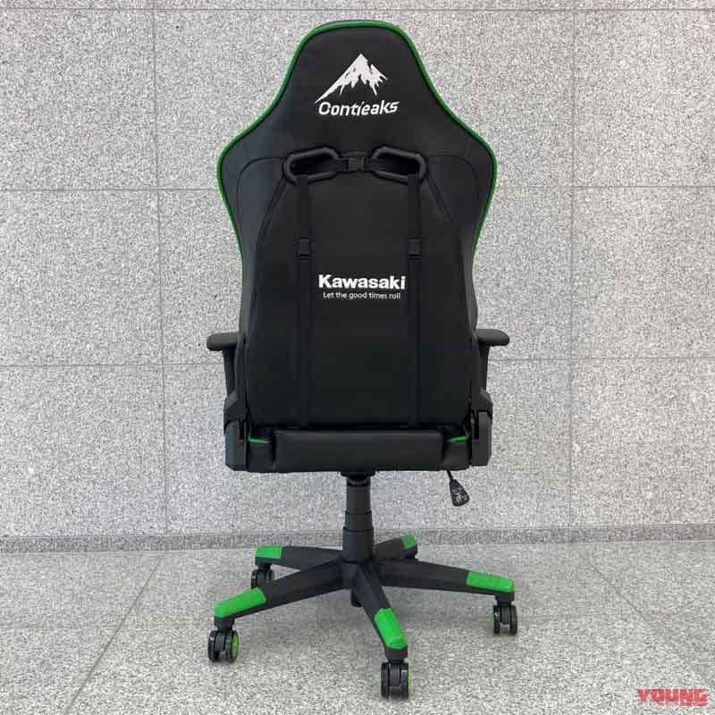 |eスポーツに! カワサキプラザで「ゲーミングチェア Ninja H2」をゲットせよ