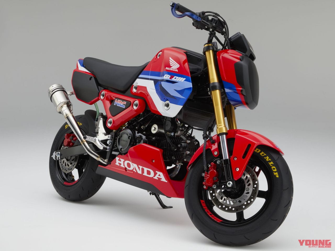 ホンダレーシング(HRC)GROMレースベース車|新型グロムのHRC仕様レースベース車が発表! ホンダレーシング謹製ECU、ハーネス装備