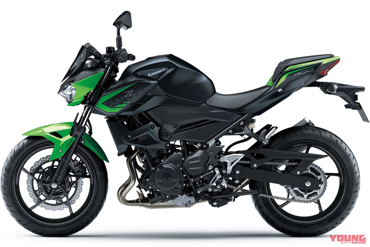 48馬力の軽快400ccネイキッド カワサキ Z400 に 21新色 本日11 6発売 Webヤングマシン 最新バイク情報 48馬力の軽快400ccネイキッド カワサキ Z400 に 21新色 本日11 6発売 Webヤングマシン 最新バイク情報